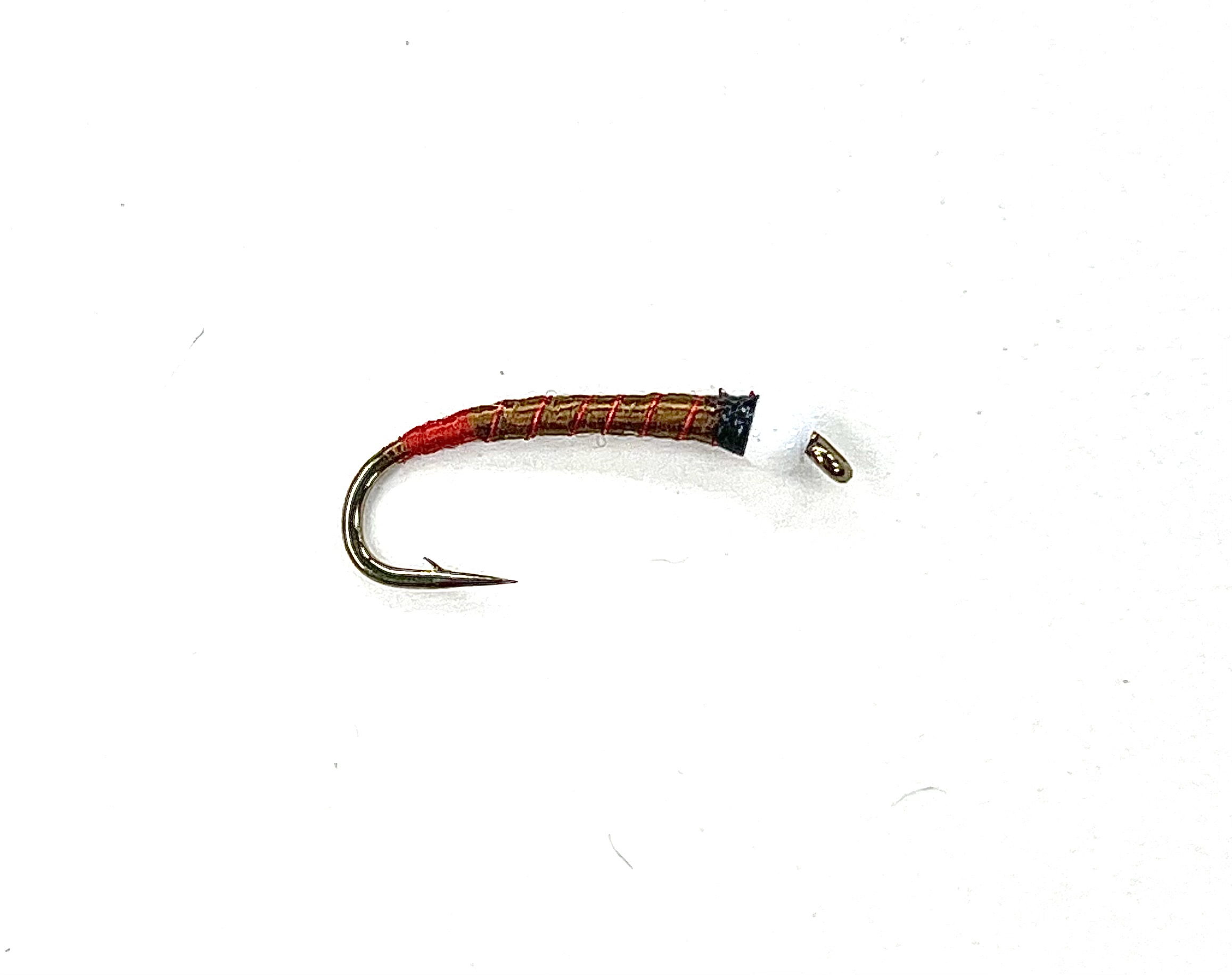 FAD Candy Cone Red Butt Chironomid - Brown/Red Wire - Size 16
